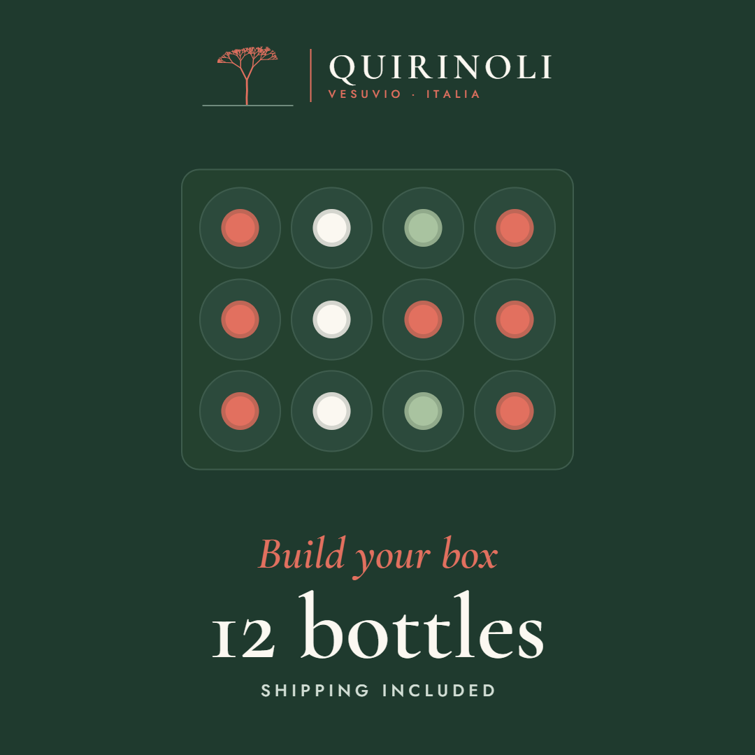 Quirinoli Build Your Box – 12 bottles, seen from above