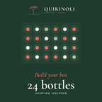 Quirinoli Build Your Box – 24 bottles, seen from above