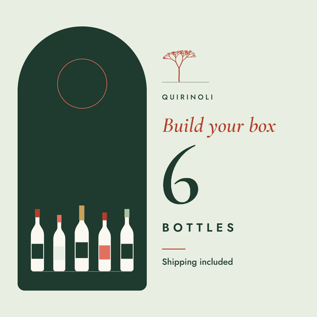 Vesuvius Wine Club box of 6 Quirinoli wines