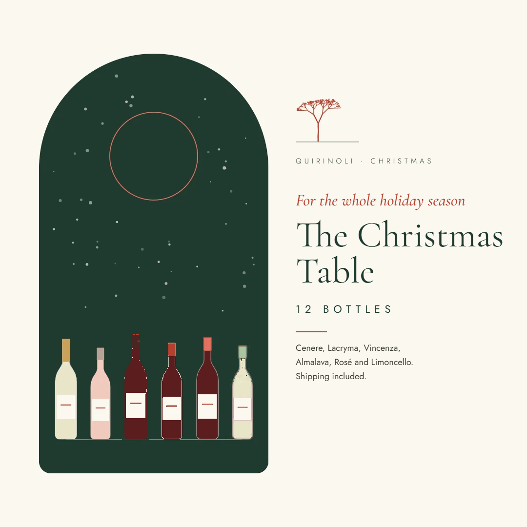 Quirinoli The Christmas Table, 12 bottles